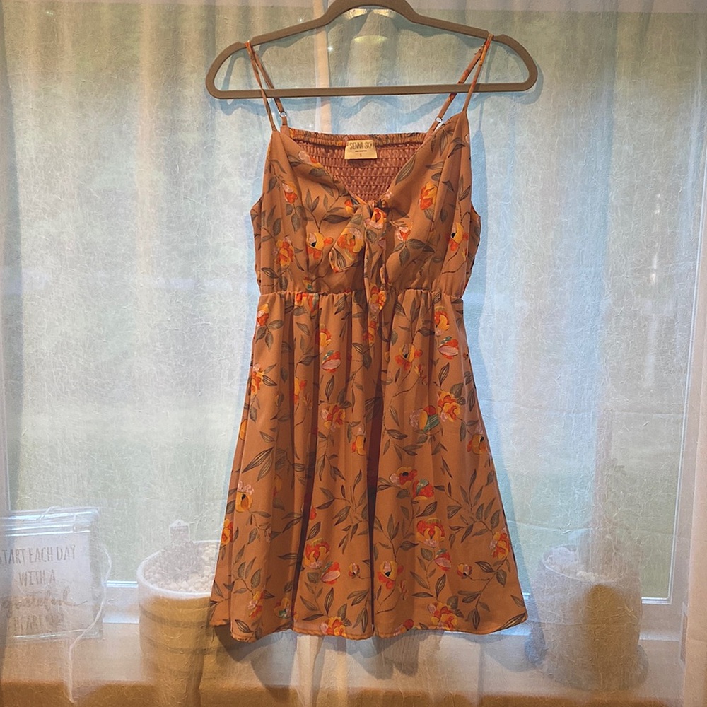 Pink Floral Sienna Sky Dress